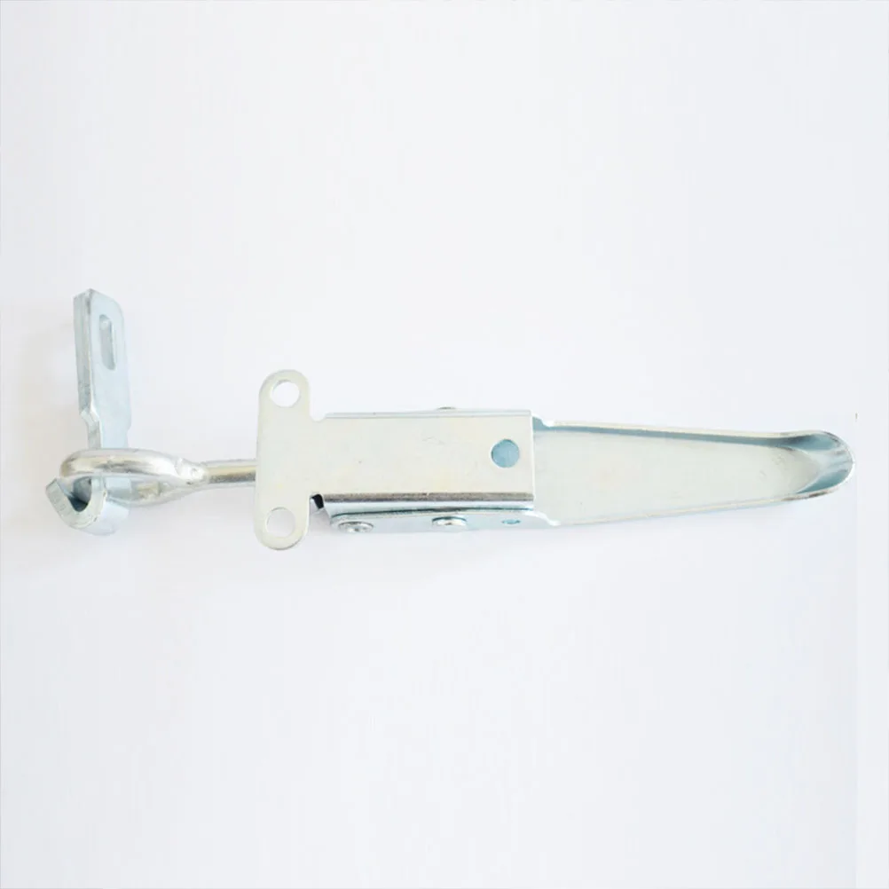 

Heavy Trailer Buckle Silver Barrel Hasp Multi-Use Lock Catch Agrafe Anchor for Trucks Trailers Containers