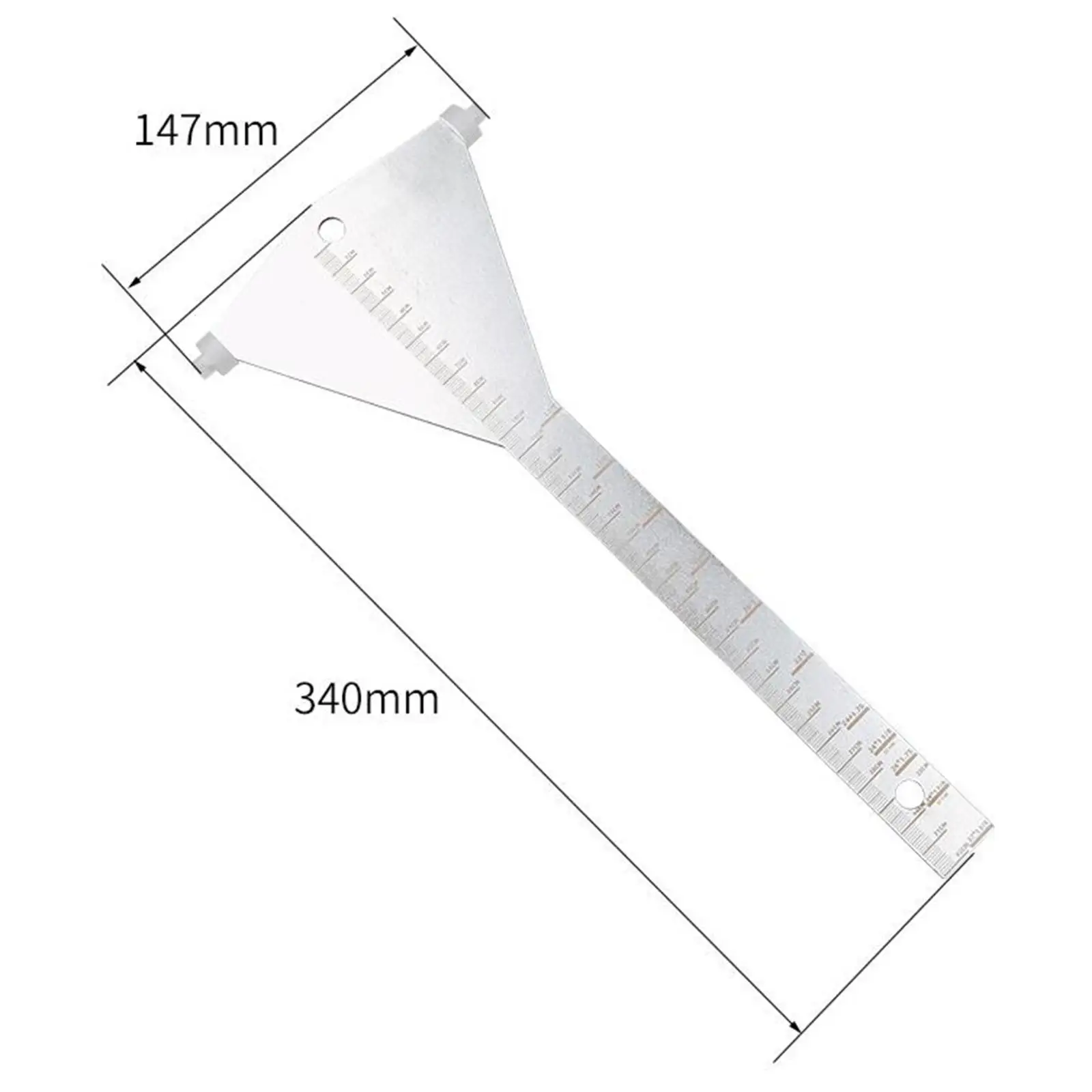 Precision Wheel Truing Stand Correction Gauge Tool Steel Center Finder for Bicycle Mountain Road Bike Rim Maintenance