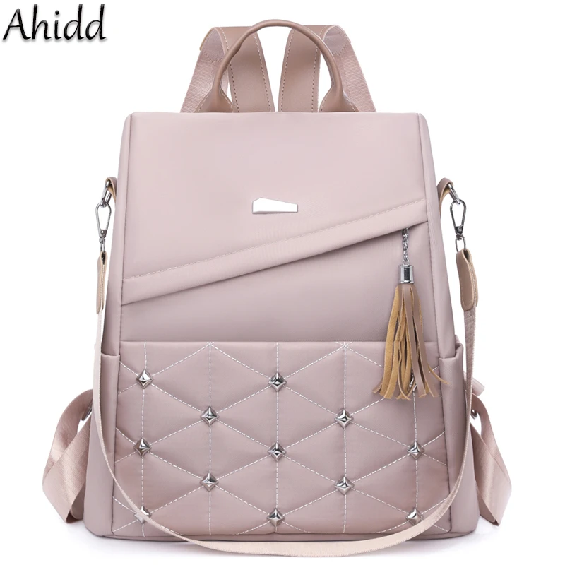 

Fashion Backpacks Women Lightweight Waterproof Nylon Daypack Large Capacity Schoolbag for Girl Shoulder Bag Ladies Rucksack