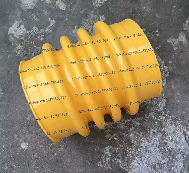 Yellow Polyurethane Jumping Jack Bellows Boot (ID 15cm X H 19cm) For Wacker Mikasa