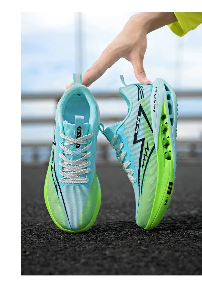 Marathon-Laufschuhe für Herren, spezielle Sneaker, Damen-Outdoor-Jogging-Sportschuhe, trendige, atmungsaktive und leichte Sportschuhe für Damen. – Detail 6