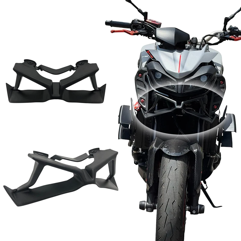 For Yamaha MT-09 Downforce Naked Frontal Spoilers Winglet Aerodynamic Wing Front Spoiler Kit MT09 SP 2017-2020 2019 Motorcycle