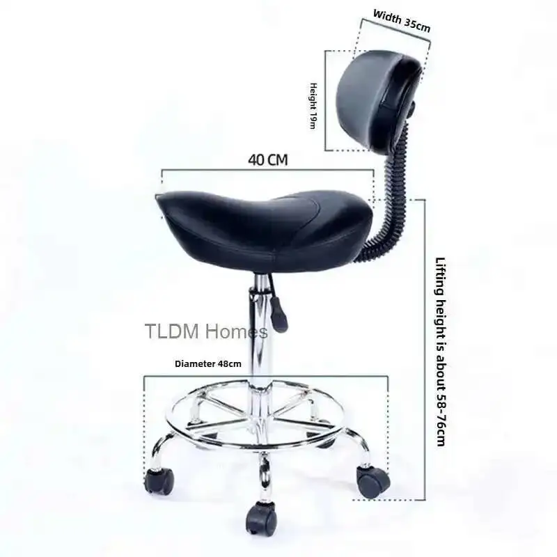Beauty Lift Chair Salon Modern Makeup Swivel Stool Barbershop Chair Hair Salon Furniture Commercial Pedicure Tattoo Nail Chair