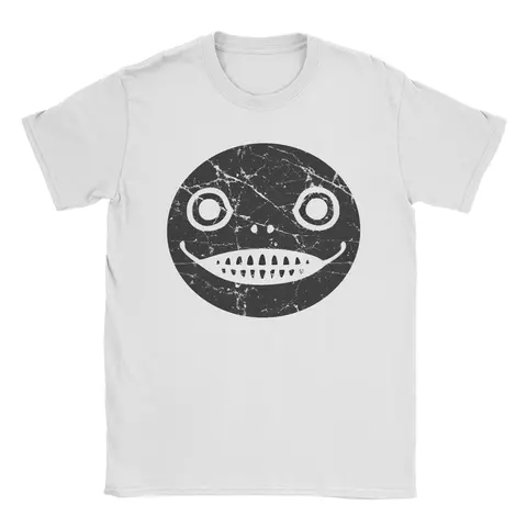 Heren T-shirt Emil NieR Automaten Game Cosplay Game Hipster 100% Katoen Tees Korte Mouw T-shirts O Hals Tops Originele tops Tees
