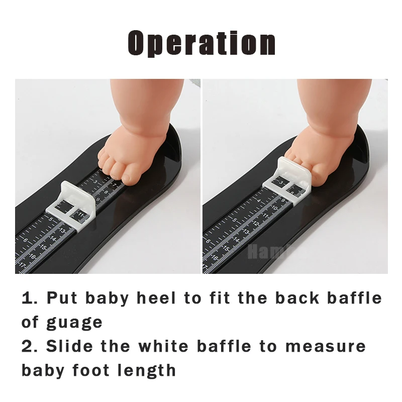 Baby Foot Measure Kids Foot Ruler Shoes Size Measuring Meter Children\'s Feet Measure Tool Toddler Infant Foot Measurement Gauge