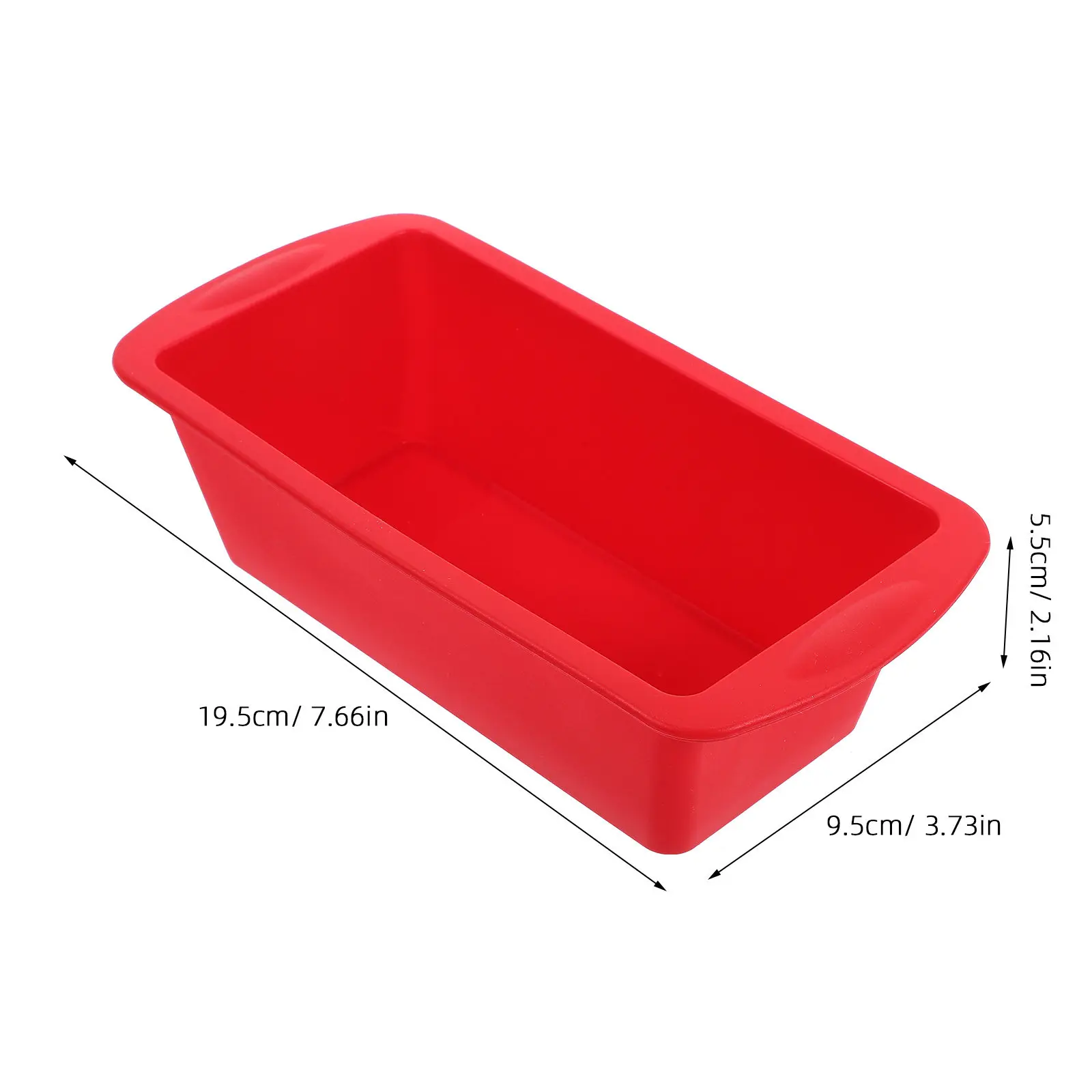 Silicone Non-Stick Bread Baking Mold Flexible Loaf Pan for Toast Cake Mold Home Baking Kitchen Tool Bread Pan Cooking Supply