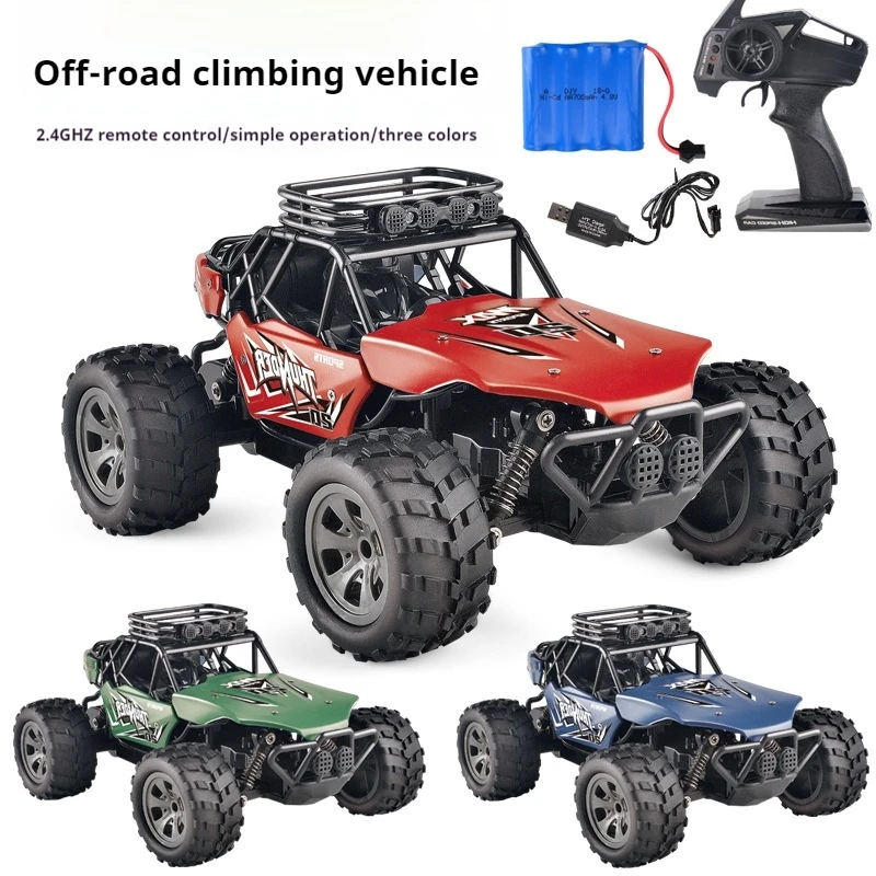 

cool stuff-1:18 alloy climbing off-road rc cars,2.4G wireless remote control car toy model,electric car for kids toys,funny gift