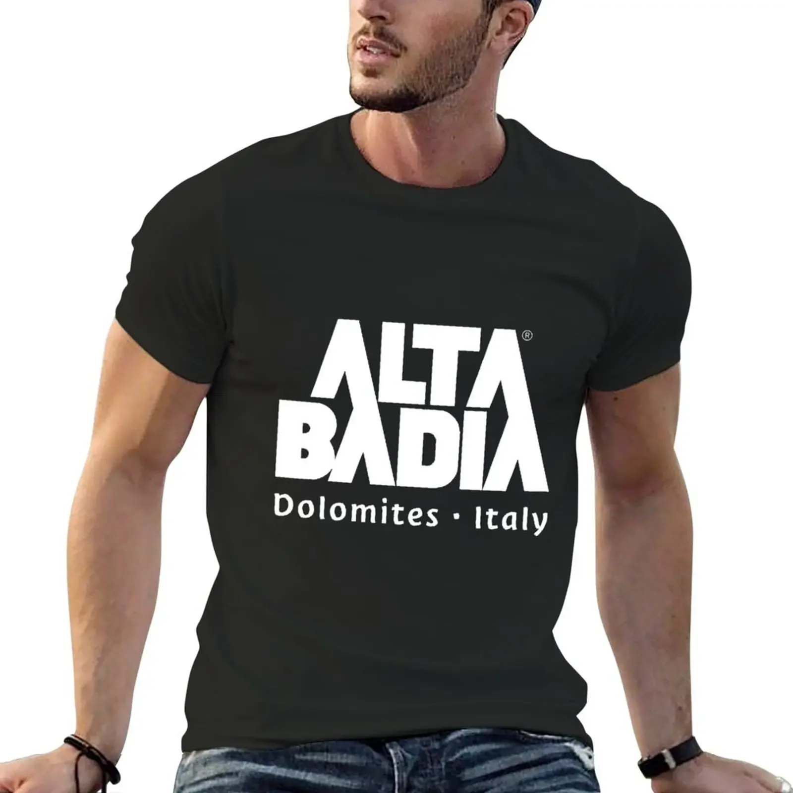 Alta Badia Dolomites Italy T-Shirt funnys boys whites Short sleeve tee men