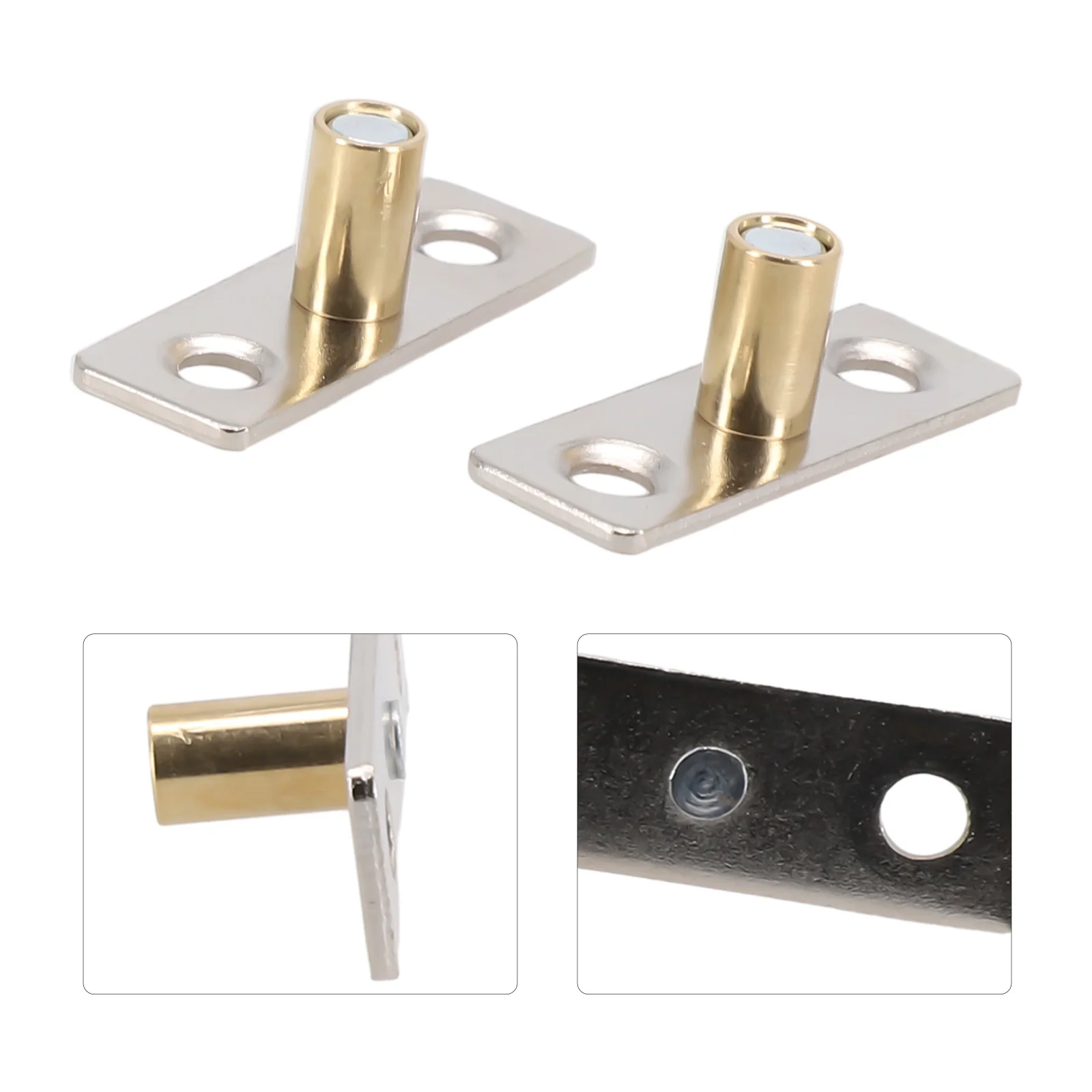 2PCS Sliding Door Guide Locator Door Positioner Limiter Stopper Cabinet Drawer Slides Wheel Pulley Sliding Stopper Hardware