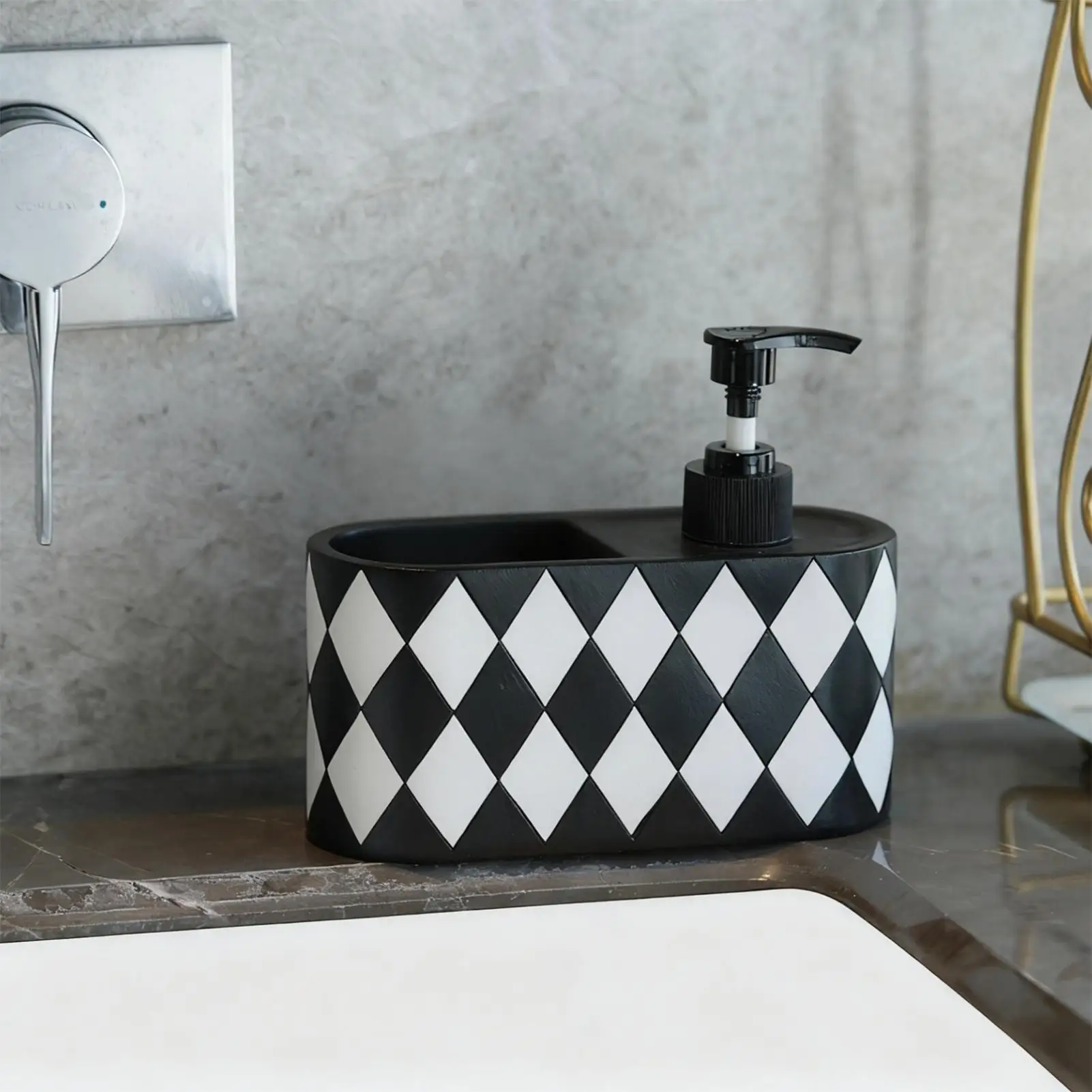 

Дозатор для мыла для ванной комнаты, многоразовая бутылка с насосом и держателем для губки, кухонная посуда, дозатор мыла, насос-контейнер для жидкого лосьона