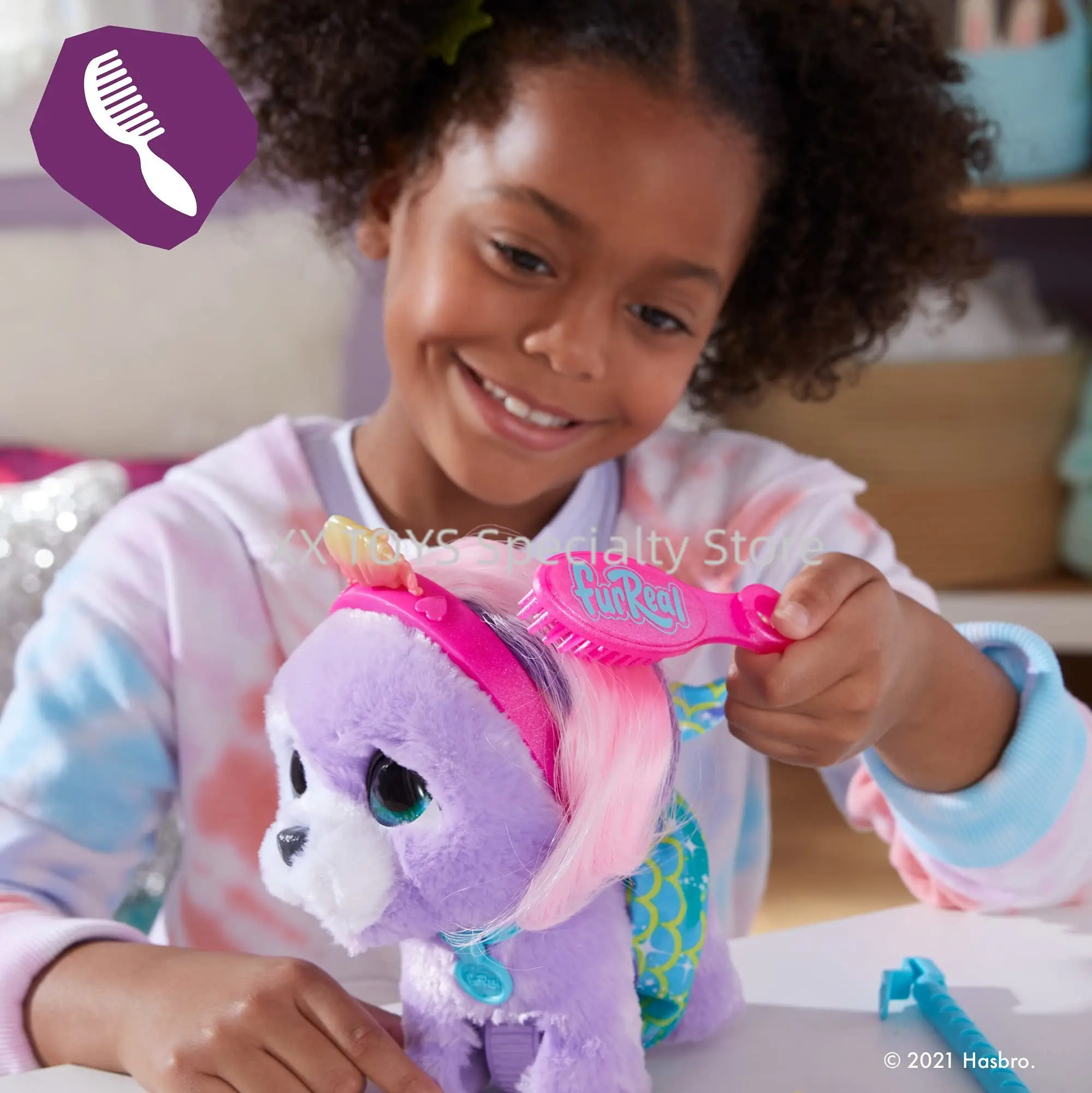 FurReal Walkalots Big Wags Interactive Electronic Pet peluche divertenti suoni per animali domestici e simulazione di camminata rimbalzante giocattoli per animali domestici giocattoli per bambini
