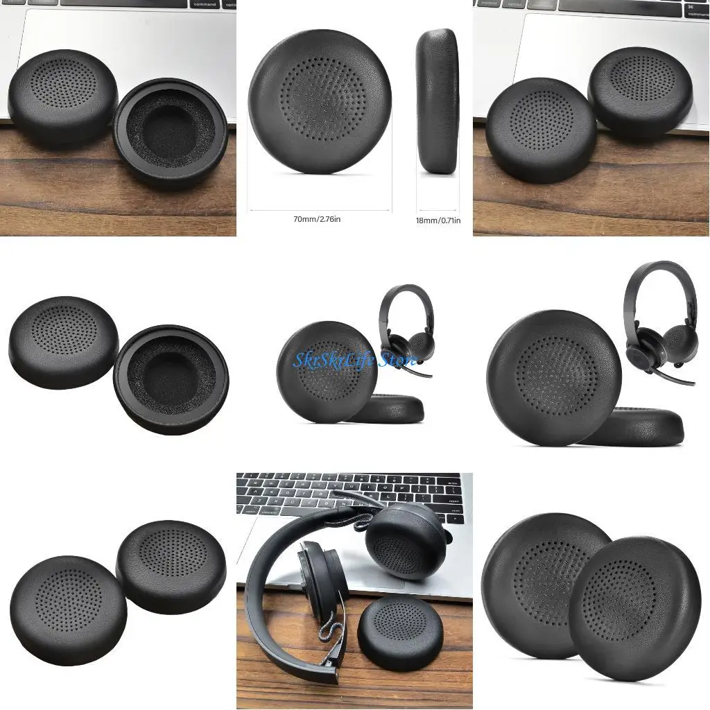 

E65E Breathable Noise Isolating Ear Pad For Zone 900 Headphones Comfort Earmuff