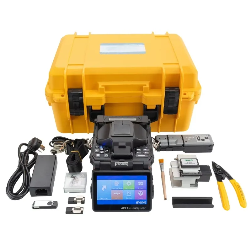 Shinho X-950 Optical Fiber Fusion Splicer Thermal Splicing Machine Designed For Ribbon Fiber Cable Splicing Projects