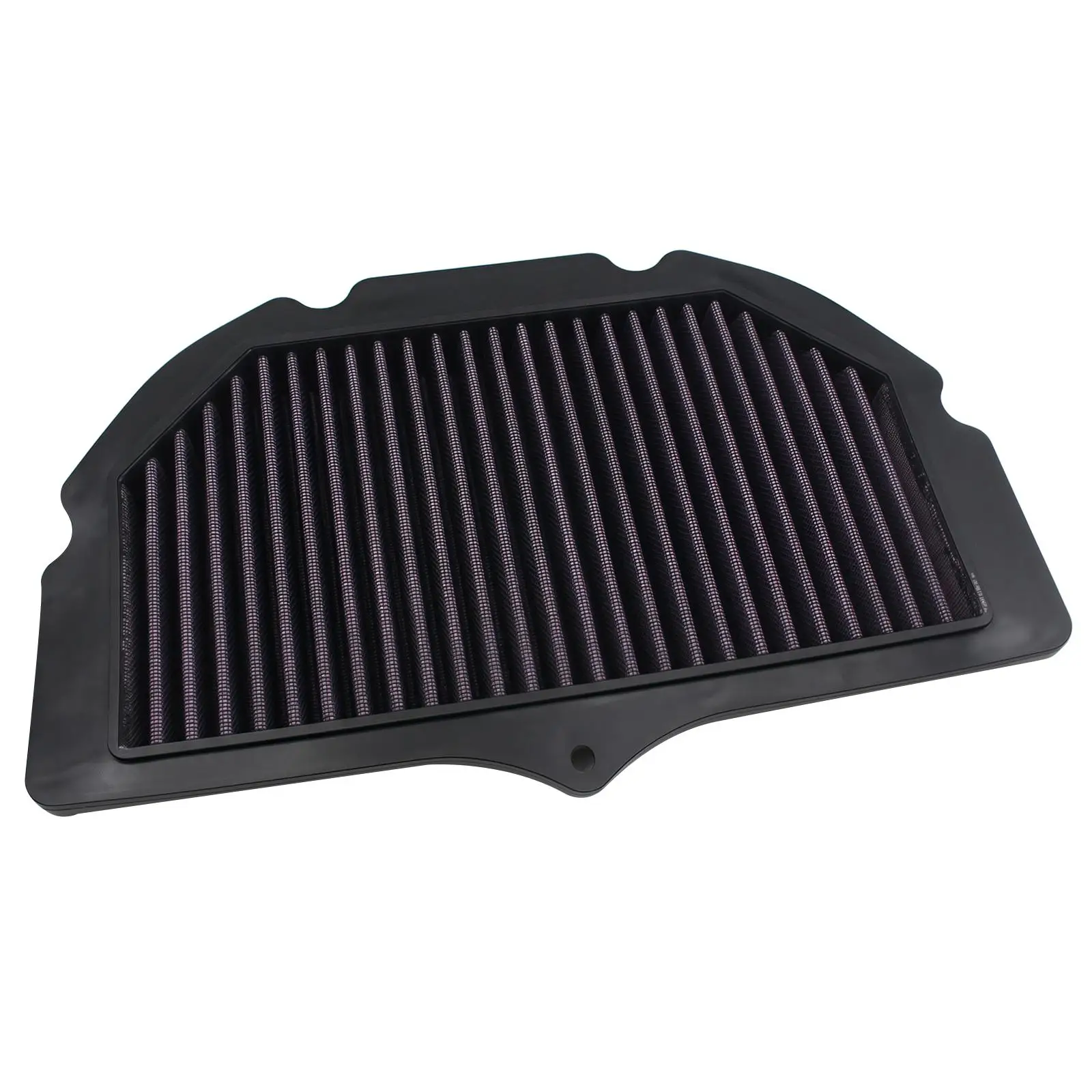 

Motorcycle Air Filter High Performance Garage Maintenance ABS Cotton Black for SUZUKI GSXR 1000 2005 2008