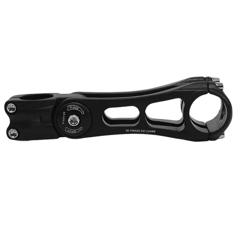 ABHS-Adjustable Bicycle Stem, Fits 31.8Mm Handlebars - MTB Stem Riser/Modification Accessory