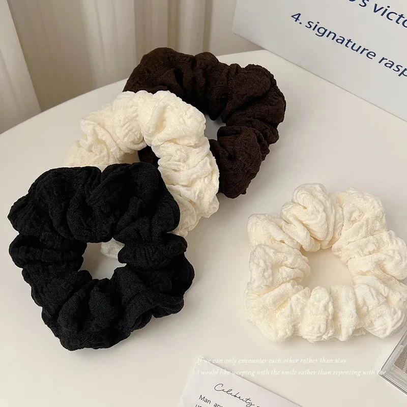 1/3Pcs Satin Scrunchies, Korean Minimalist Hair Ties, High-Quality Hair Accessories For Buns, Scrunchy Hair Ties, Hair Bobbles