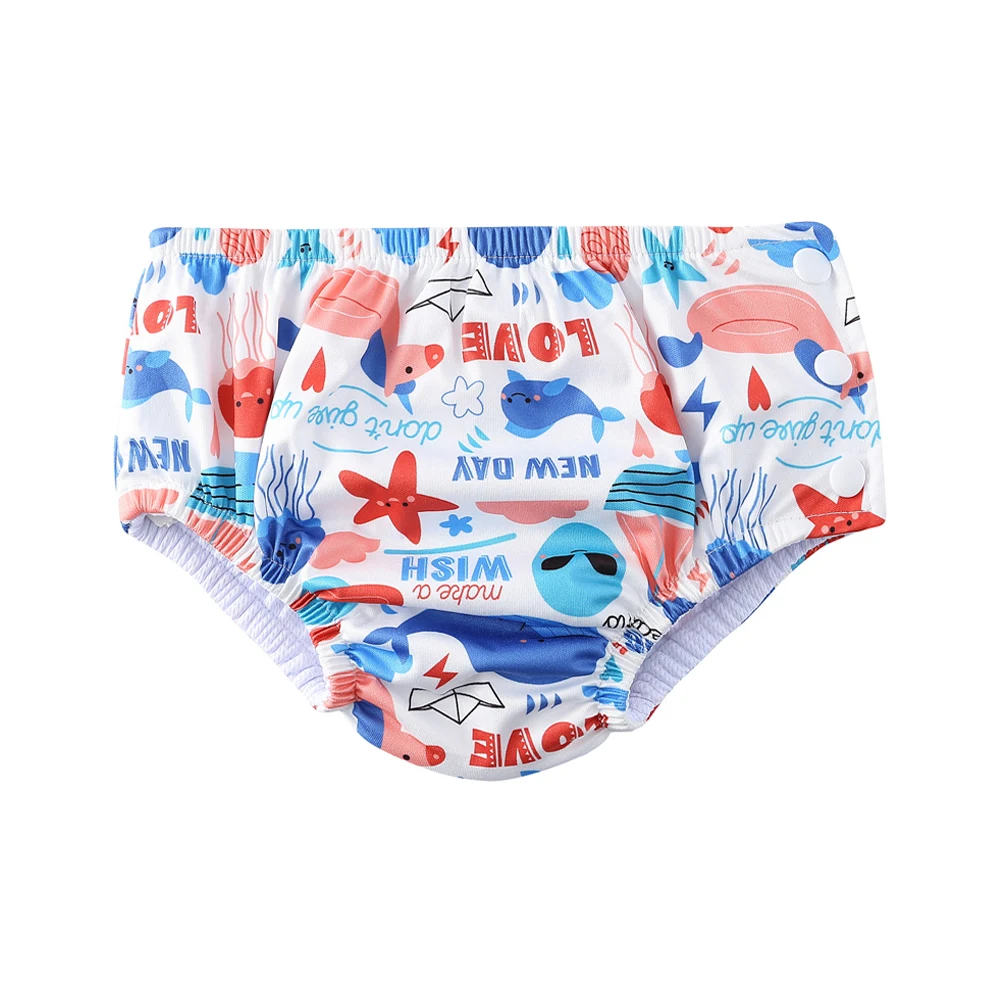 BABYLAND Baby Swimming Diapers For Beach Pool Diapers For Baby Boys 0-3 Years Girls