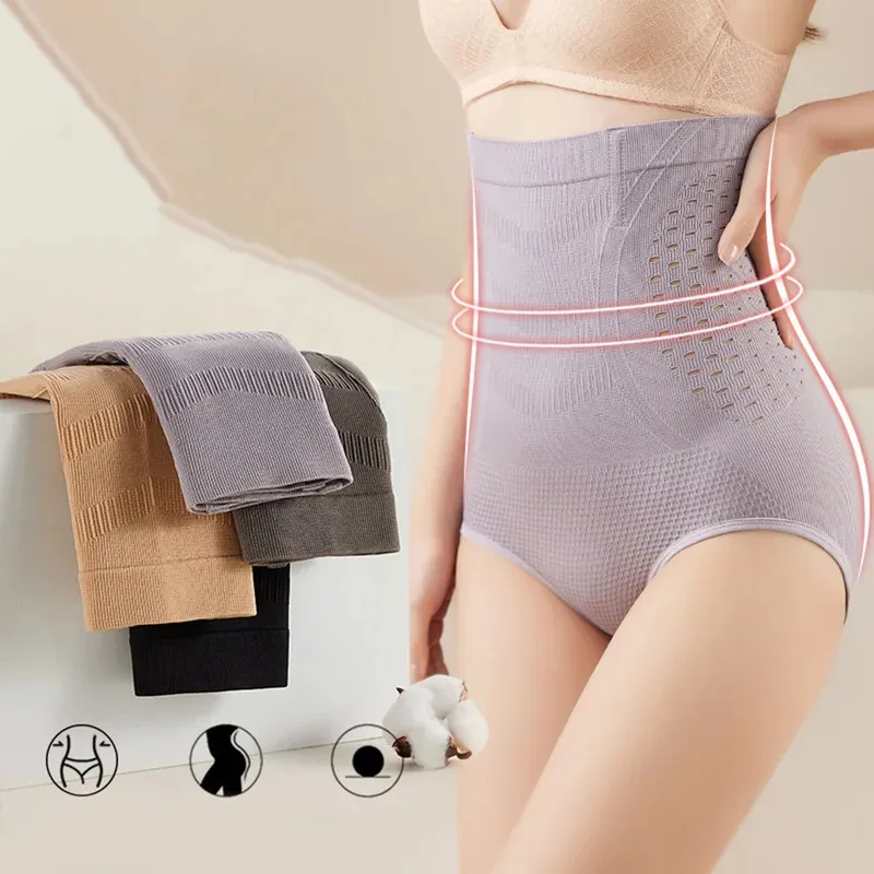 여성 속옷 여성용 단색 대형 신축성 면 팬티 란제리 팬티 여성용 섹시한 속옷