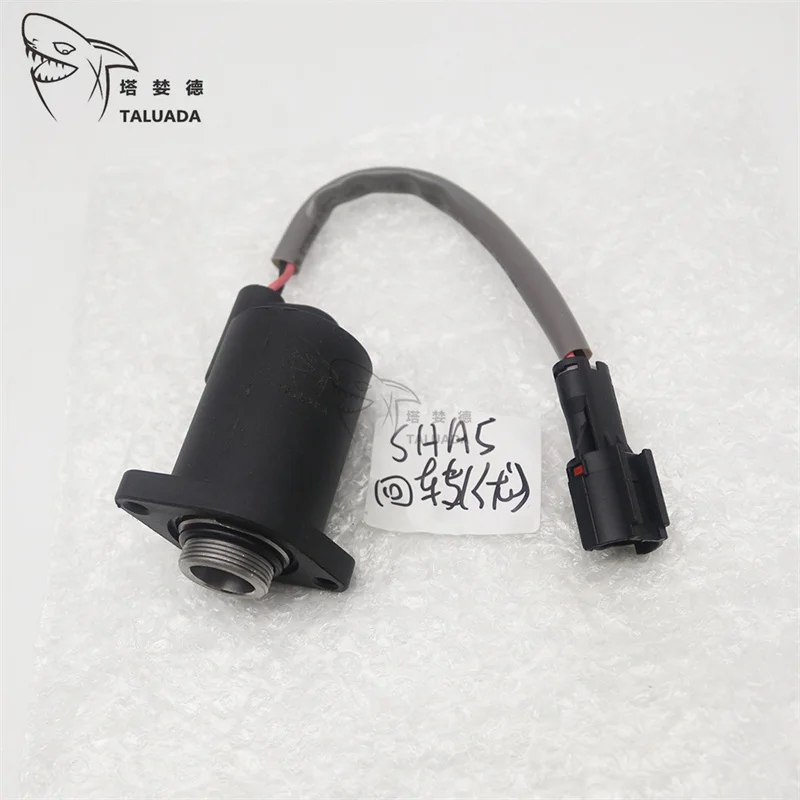 For Sumitomo Swing Solenoid Valve SHA5 SH210A5 SH280A5 SH350A5 Rotary Solenoid Valve TALUADA GENUINE Excavator Parts