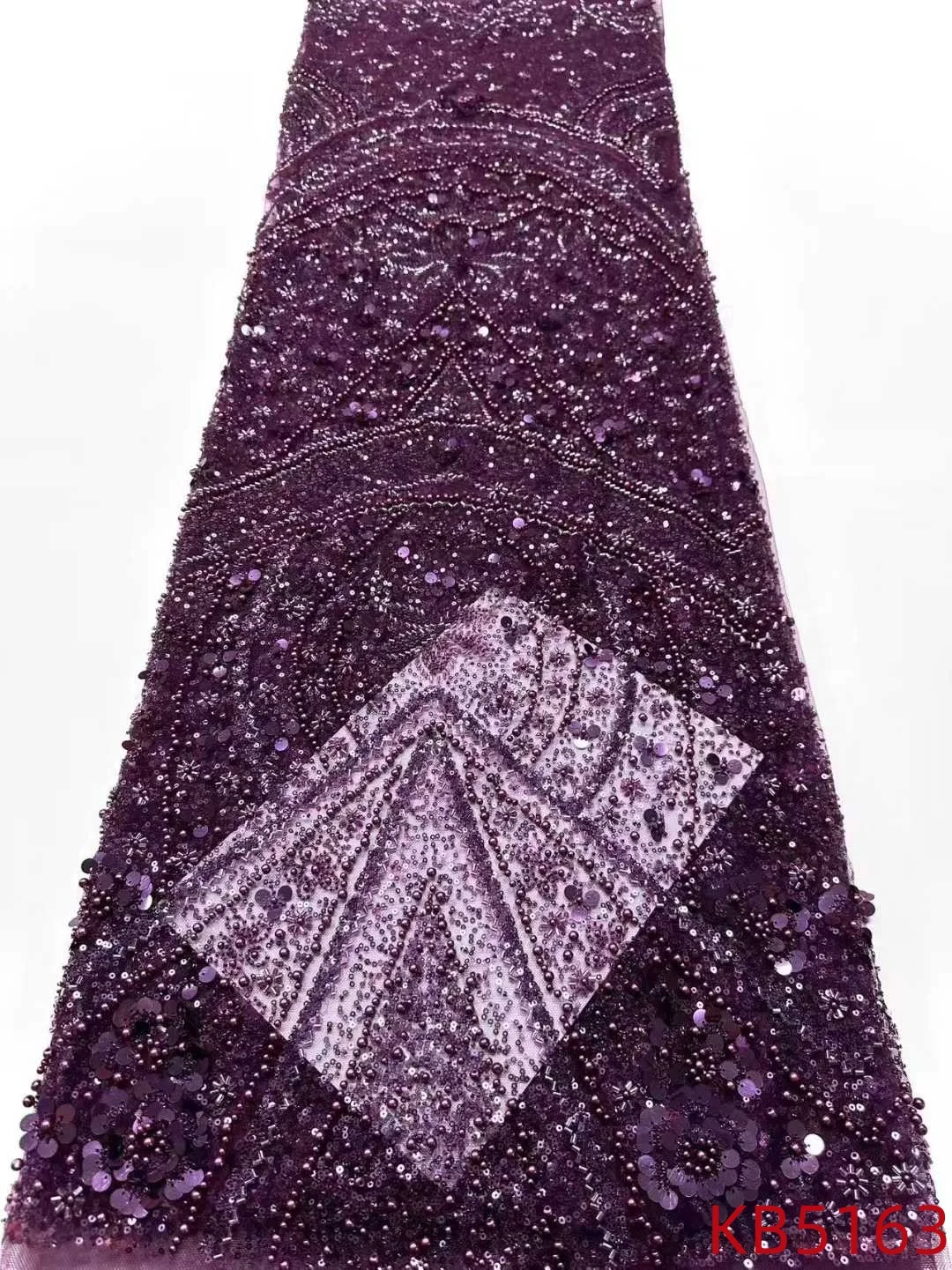 الذهب مطرز الترتر أقمشة الدانتيل الأفريقي النسيج الدانتيل جودة عالية 2025 الوردي الخرز تول أقمشة الدانتيل لخياطة الزفاف KB5163