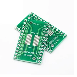 10pcs QFP32 SOP16 SSOP16 TSSOP16 patch to straight DIP 0.65/1.27mm adapter board