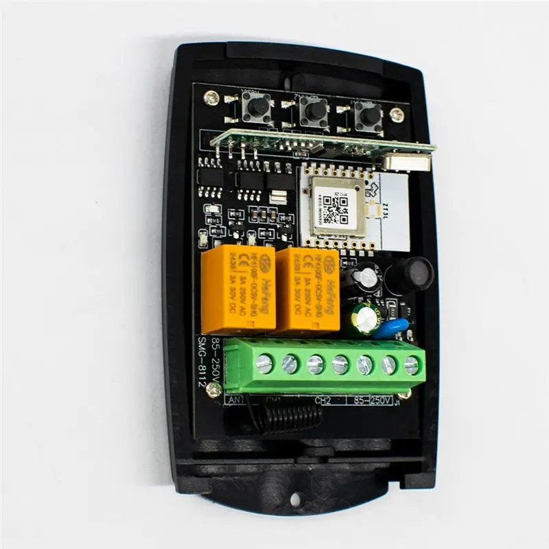 【PROMZIONE】 Ricevitore per porta del garage Apriporta del garage Ricevitore 2CH 433 Controller Rolling Code fisso Funziona