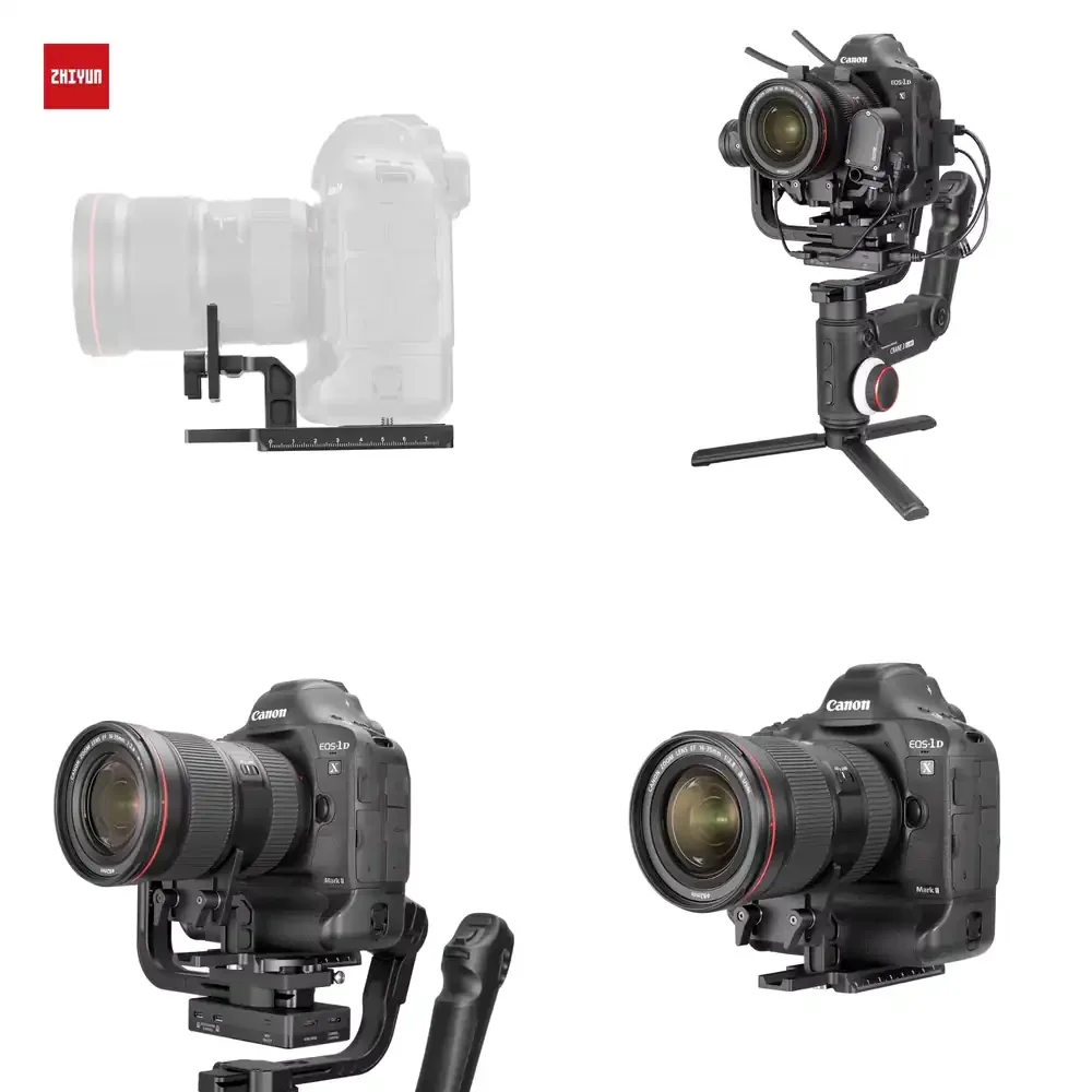 ZHIYUN Crane 3 Lab Quick Release Plate for Canon EOS 1DX