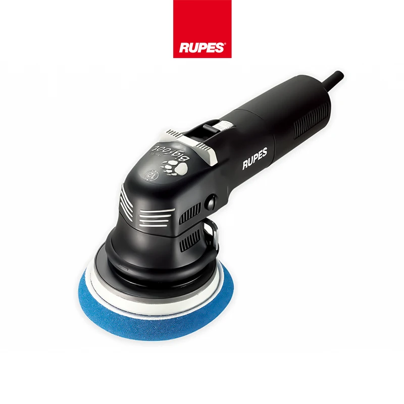 RUPES LHR12E Big Foot DA Random Orbital Polishing Machine Dual Action Car Polisher for Detailing