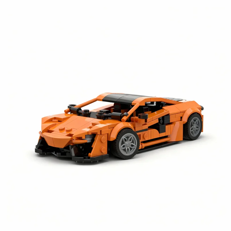 

Набор строительных блоков MOC McLaren 570S City Champions, 415 деталей, конструктор, рождественский подарок, творческая идея, развивающая игрушка