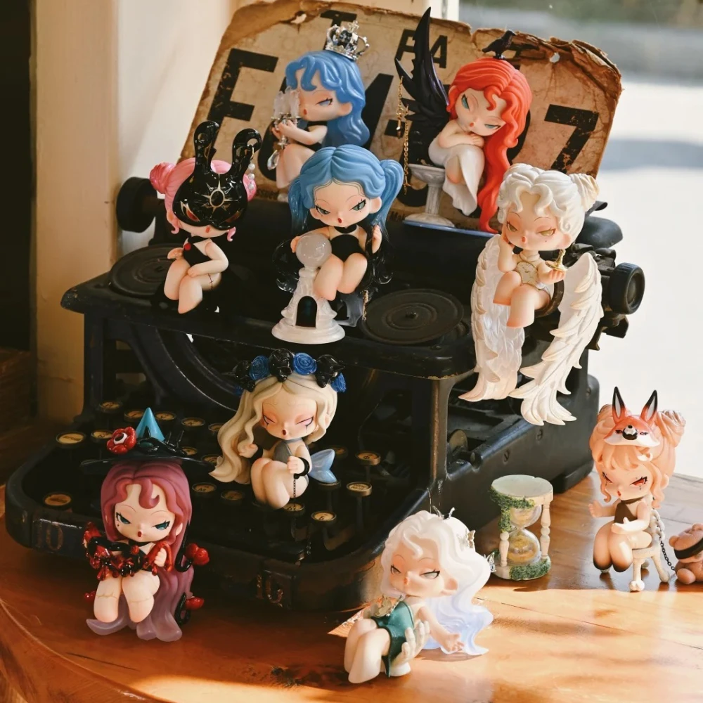 

Authentic DODO NAMI Nightmare Core Series Blind Box MysteryBox Dolls Dark style desktop decoration Cute Girl Birthday Gift toy