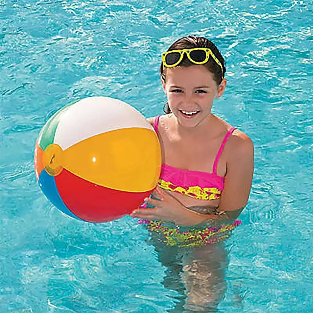 Ballon gonflable de plage, jouets de piscine d'eau en plein air, accessoires de sport, volley-ball, fête de jeu aquatique, cadeau d'interaction parent-enfant, été