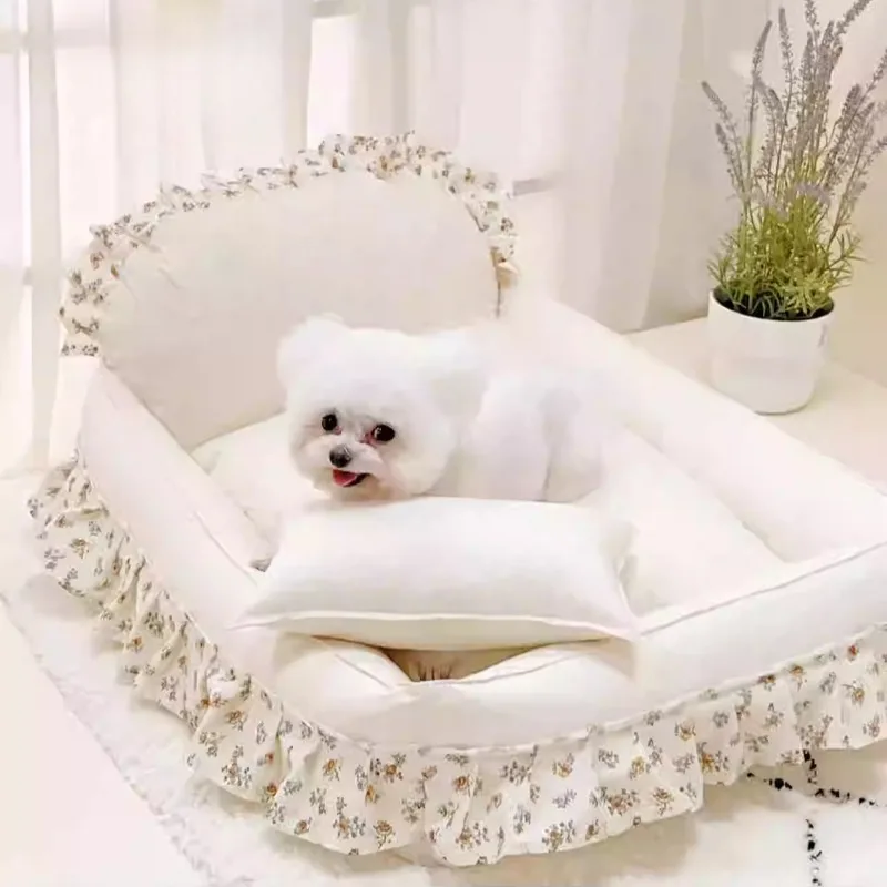 

Pet Kennel Can Be Disassembled and Washed Full Size Dog Bed Soft and Comfortable Dogs Mat Strong and Durable Pet Products