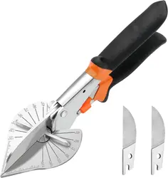 Angle Mitre Shear Cutter - Multifunctional Tool for Angular Cutting of Plastic, PVC, and Molding Trim