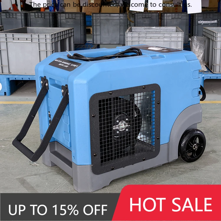 

Wholesale 105 Pints LGR Low-Grain Refrigerant Dehumidifiers For Basement Water Damage Restoration