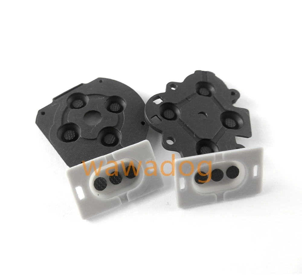 1set Game Console Replacement For PSP 1000 D-Pads Rubber Conductive L R Button Repair Part