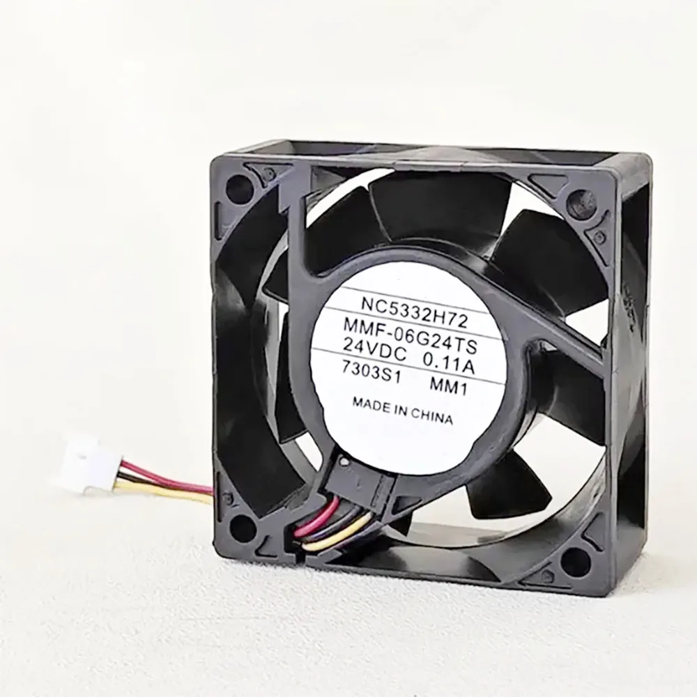 

Электрический радиатор шкафа 24 В 0,11 А 60*60*25 мм MMF-06G24TS-MM1 NC5332H72 Охлаждающий вентилятор корпуса сервопривода