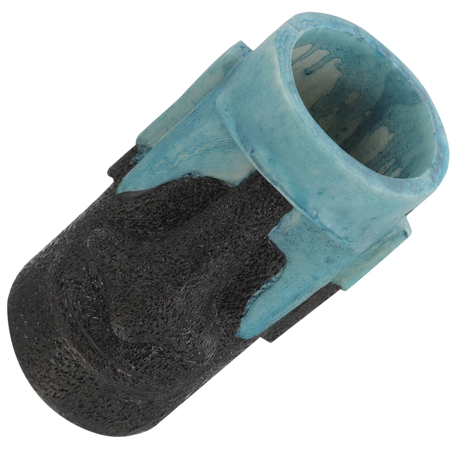 

Stone Statue Shape Resin Plant Pot Realistic Design for Herbs Flowers Cactus Bonsai Home Office Desk Windowsill Bookshelf Decor