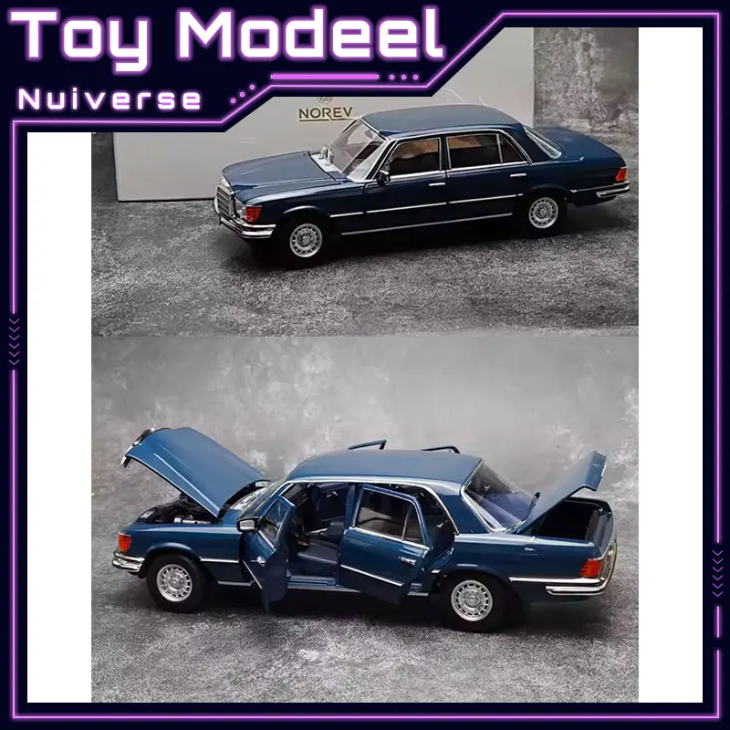 

NOREV 1/18 Mercedes-Benz 350 SEL 1979 W116 Metal Diecast Car Model Static Collectible Cars Model Home Display Rare Boy Toy Gifts