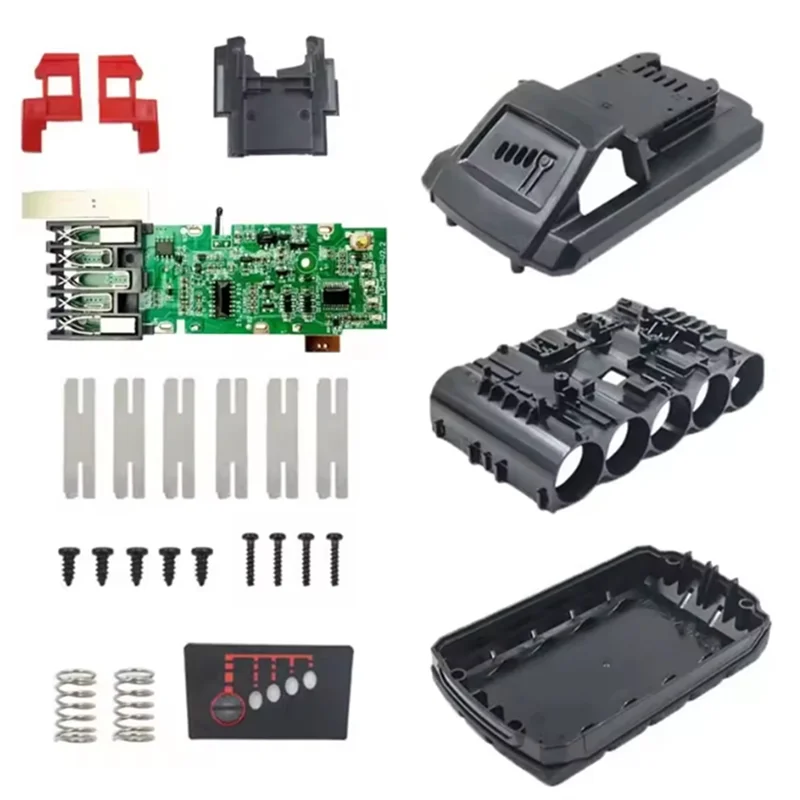 

【OFF-SHELF】Charging Protection Plate 5-Cell Lithium- Battery Plastic Case Suitable For M18 18V Lithium Battery Case