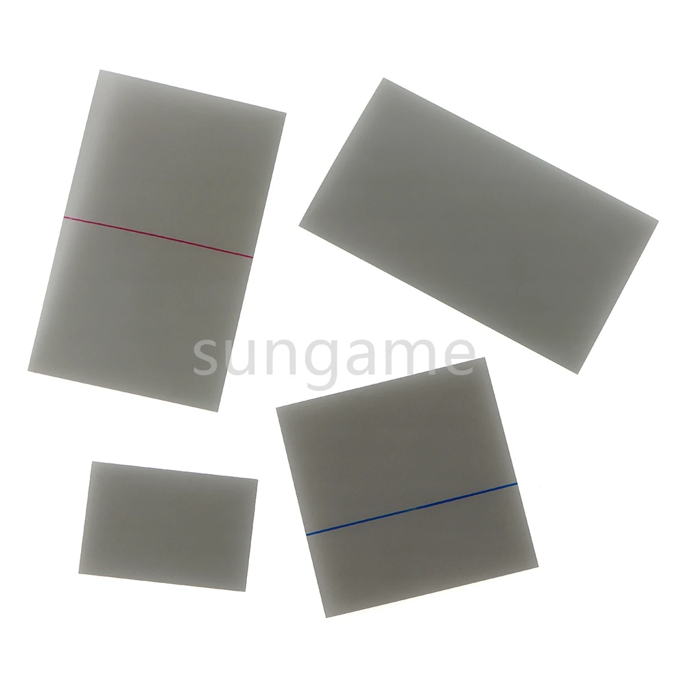 1pc Polarized Polarizer Filter Film Sheet For Gamboy GB for GBC GBA WSCC GBASP Backlit Screen Modify Part