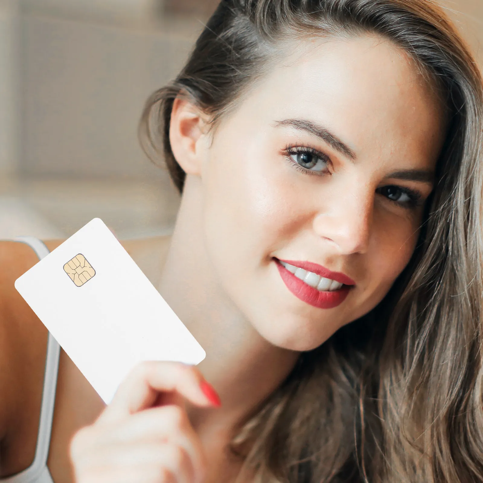 

10pcs White PVC Blank IC Cards 16K Memory Chip Secure Access Control System Smart Cards for Door Entry School Company Community