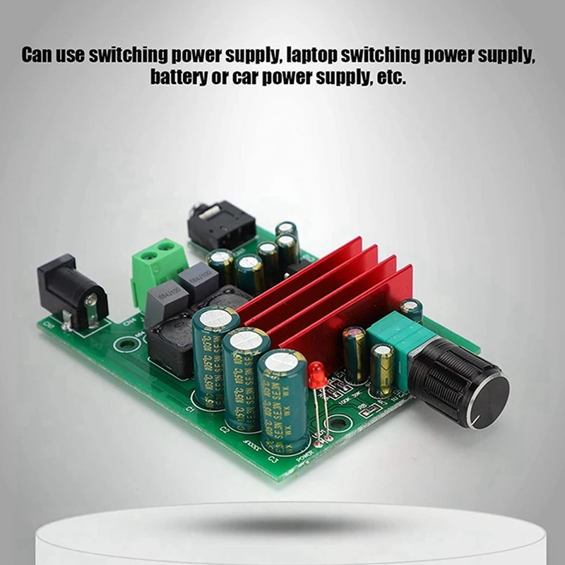 Carte amplificateur de puissance N75R-3X, Module d'amplificateur de caisson de basses Mono TPA3116 haute sensibilité avec OPAMP NE5532