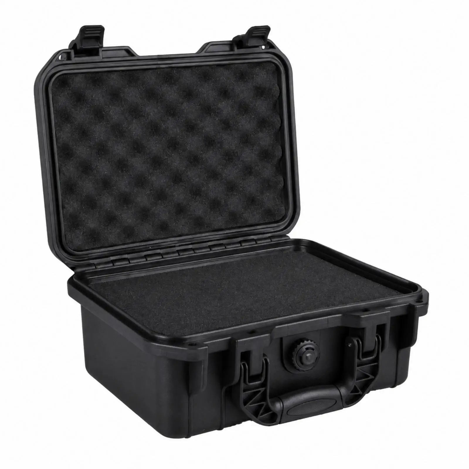 Waterproof Hard Safeguarding Equipment Case Impact Resistant Safeguarding Case with Foam Lining Rugged for Mobile Technicians,