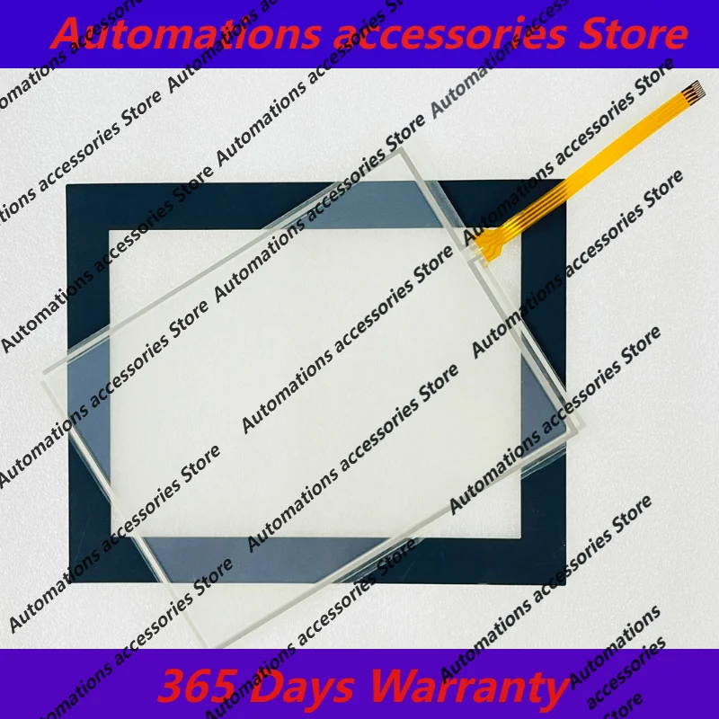 Touch Screen Panel Glass Digitizer for XBTOT5220 XBTOT5320 XBT0T5220 XBT0T5320 XBTORT5330 with Front Overlay Protective Film