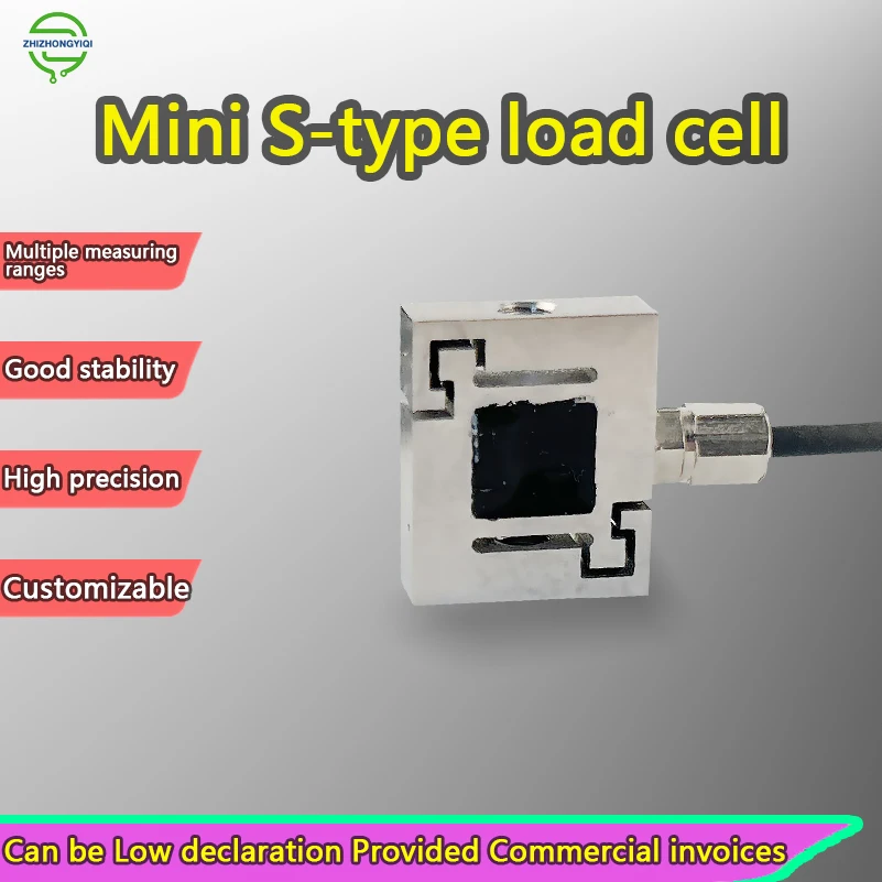 Высокоточный тензодатчик SM2, 5–50 кг, нержавеющая сталь, водонепроницаемость IP66, чувствительность к выходе 2,0 ± 10%, рабочая температура -20 ℃   до 70 лет ℃