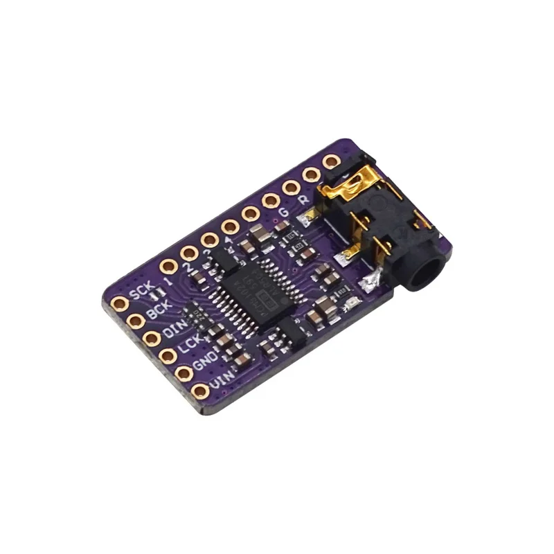 Interface I2S PCM5102A DAC Decoder GY-PCM5102 I2S Player Module For Raspberry Pi pHAT Format Board Digital PCM5102 Audio Board