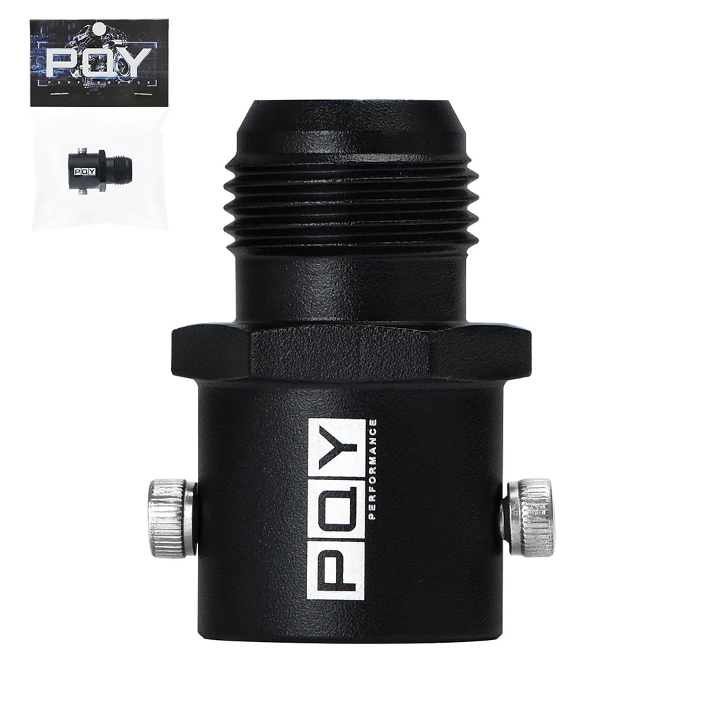 Breather Fitting Adapter 19mm AN10 Valve Cover Vent Outlet K-Swap For Honda Civic Acura Rsx Tsx K20 K24 Aluminium Oil Catch Can
