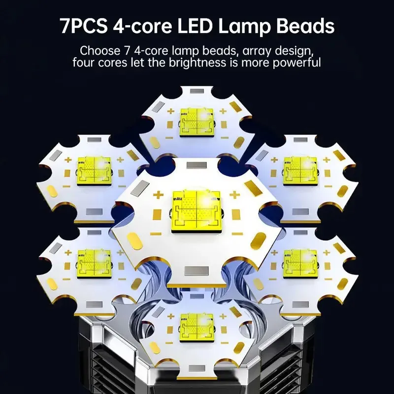 لينتراس ليد 100000   Luminens Lampe De Poche Zaklamp Lanterna مصباح شعلة ليزر قابل لإعادة الشحن طويل المدى مصباح يدوي قوي يعمل بالطاقة الشمسية