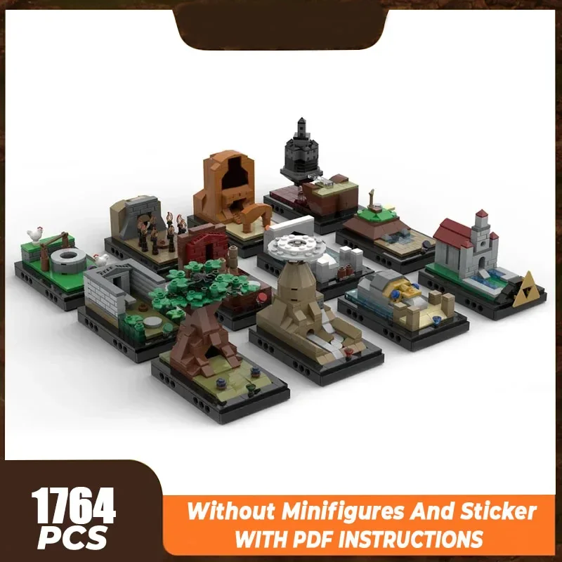 

Popular Game Model Moc Building Bricks Strange Dark Dungeon Technology Modular Blocks Gifts Christmas Toys DIY Sets Assembly