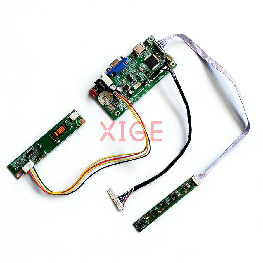 

Monitor Controller Drive Board Fit B133EW01 LP133WX1 LTN133AT01 LTN133W1 1280*800 1-CCFL 1280x800 LVDS 30-Pins HDMI+VGA DIY Kit